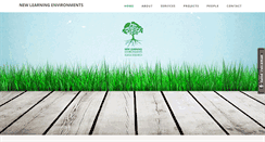Desktop Screenshot of newlearningenvironments.com